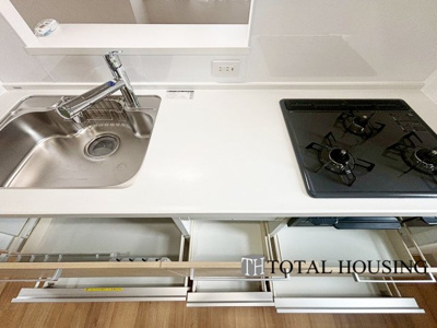 【キッチン】 | ライオンズマンション円山南 | キッチンワークしながら大切な家族との会話を楽しむ。家族のコミュニケーションが生まれるキッチンです♪