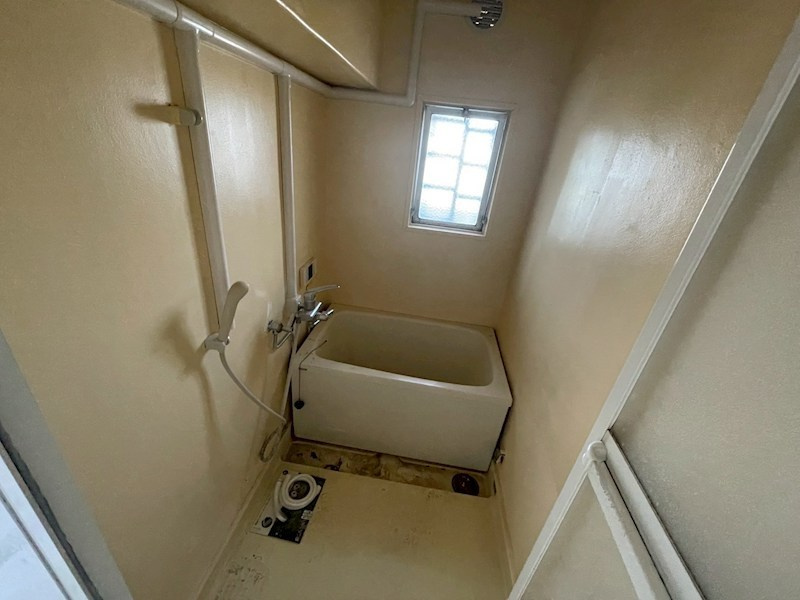 溝口ハイツの浴室