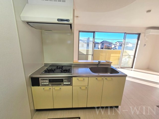 ルネス・リバーサイドKITAJIMAのキッチン