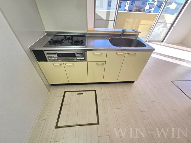 ルネス・リバーサイドKITAJIMAのキッチン