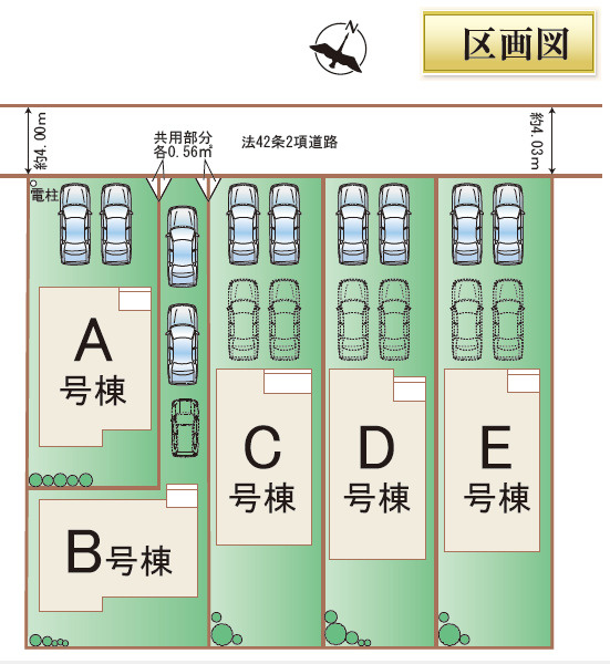 仲介手数料不要　ハートフルタウン東区月出7丁目【月出小・西原中】の区画図