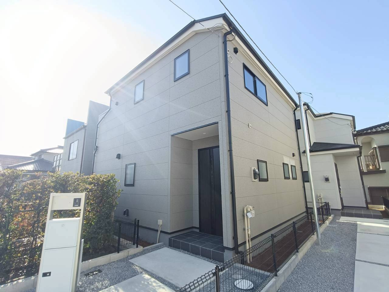 三郷市　彦糸1丁目　新築戸建　全5棟の外観|外観です