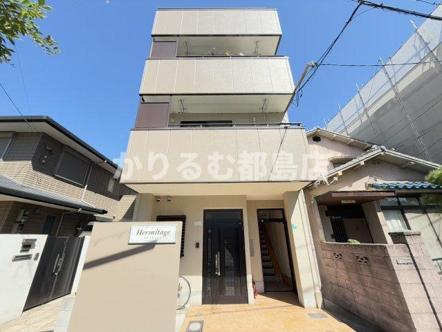大阪市都島区都島北通１丁目の賃貸マンションの外観