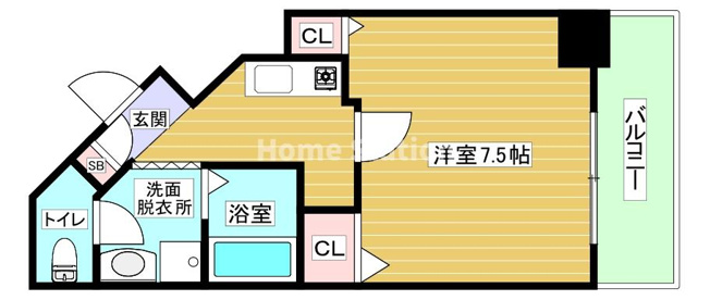【間取り】 | ユニバーサル海老江