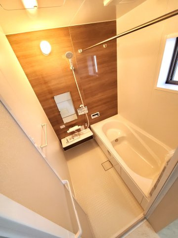三郷市　彦糸1丁目　新築戸建　全5棟の浴室|日々の暮らしに欠かせないお風呂です