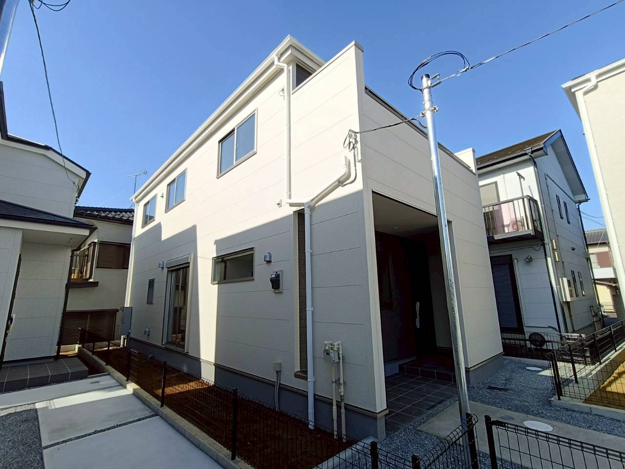 三郷市　彦糸1丁目　新築戸建　全5棟の外観|外観です