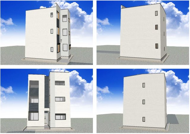 【外観パース】 | （仮称）綾瀬七丁目コーポ