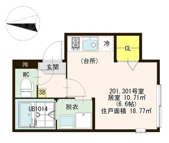 【間取り】 | （仮称）綾瀬七丁目コーポ