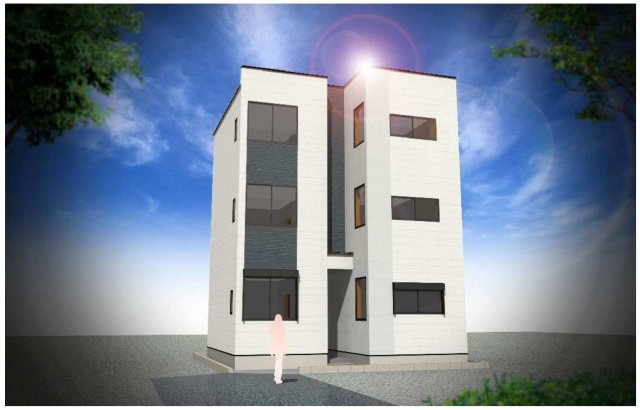 【外観パース】 | （仮称）綾瀬七丁目コーポ