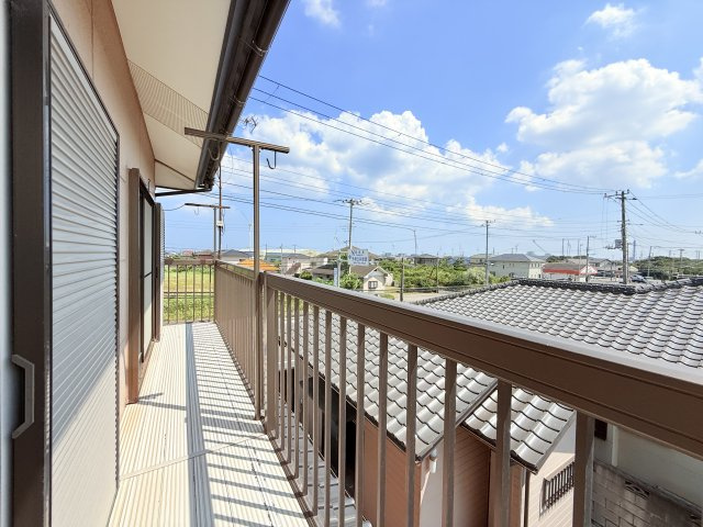 鹿嶋市大字平井中古戸建のバルコニー