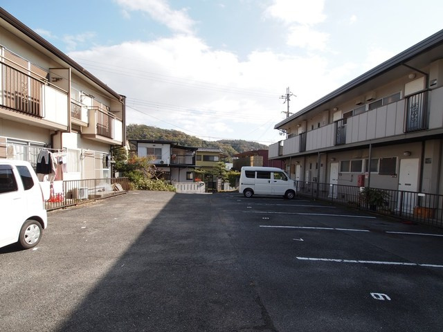 稲葉ハイツBの駐車場