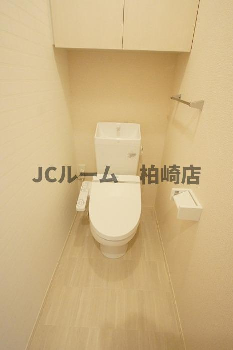 柏崎市諏訪町のアパートのトイレ