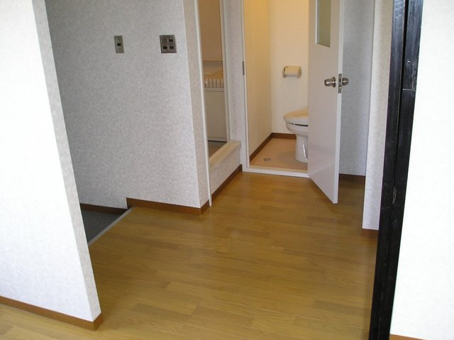 吉田ハイツの玄関