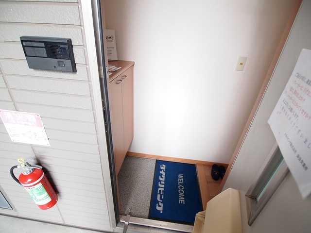 セジュールＳの玄関