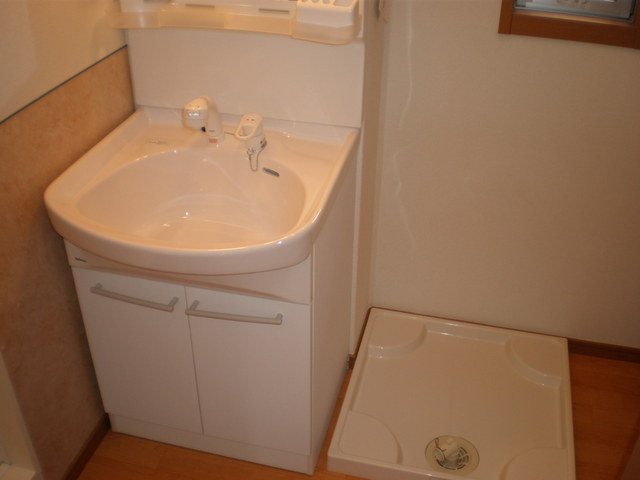 ソレイユの洗面所