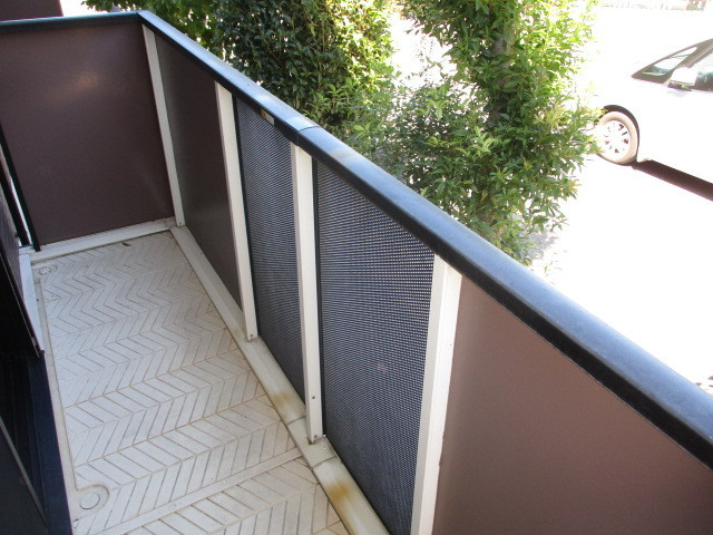 プルミエールＢのバルコニー