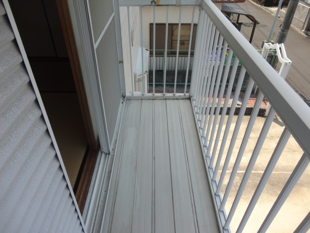 エスポワール王寺のバルコニー