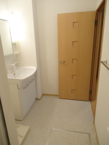 クレールふたがみ2の洗面所