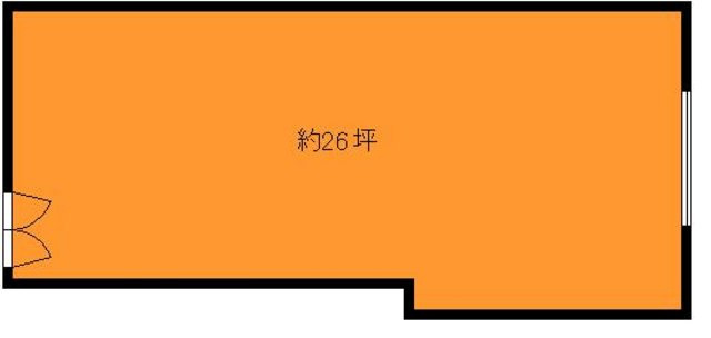 北葛城郡王寺町王寺２丁目の店舗一部の間取り