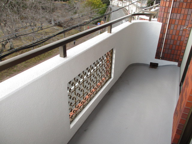 セントーサ西大和のバルコニー