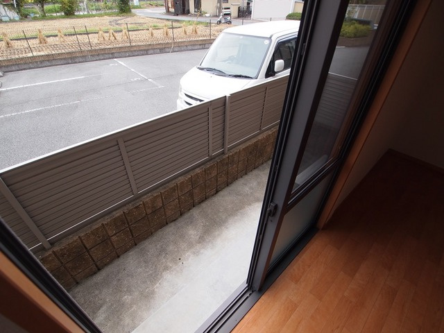 ヴィラージュのバルコニー