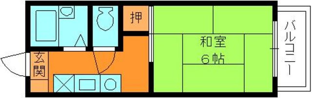 サザンヒル三郷の間取り
