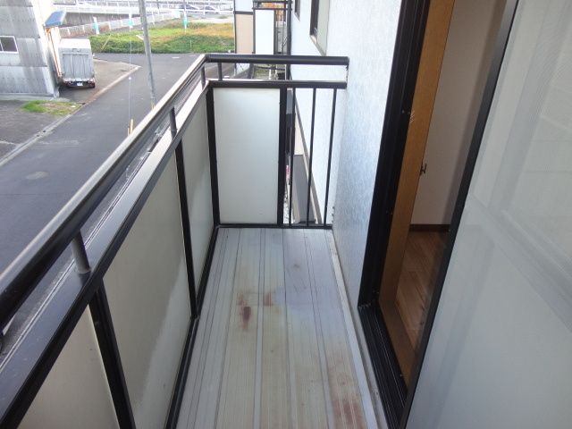 パセオみささぎ　Ｂ棟のバルコニー