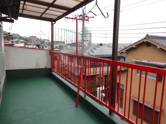 米山台1丁目戸建のバルコニー