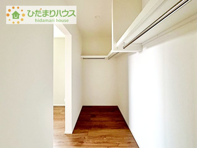 【収納】 | つくばみらい市筒戸　新築戸建　No.2 | 新婚さんにおすすめ！奥様に喜ばれる収納たっぷりのウォークインクローゼット付です☆