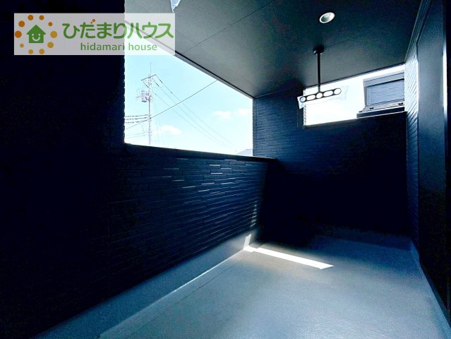 【バルコニー】 | つくばみらい市筒戸　新築戸建　No.2 | 人気が高いインナーバルコニーを採用♪天候を気にせず洗濯物を干せ、紫外線も気にせずに済みます(*^^)v