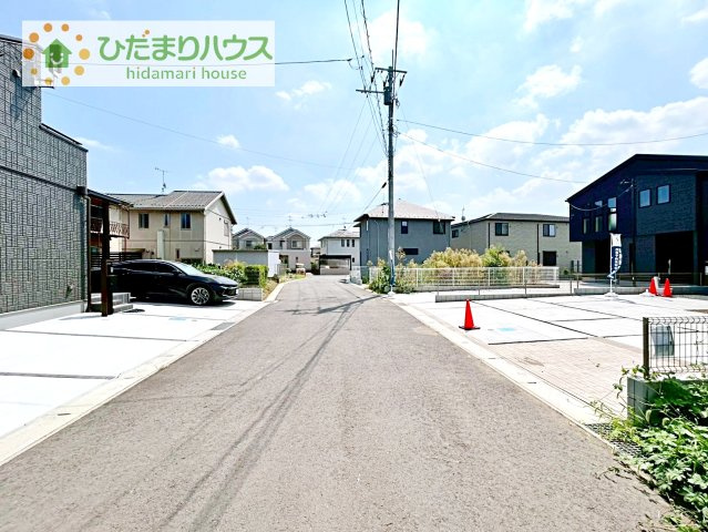【前面道路含む現地写真】 | つくばみらい市筒戸　新築戸建　No.2 | 閑静な住宅地で叶える穏やかな新生活☆彡
