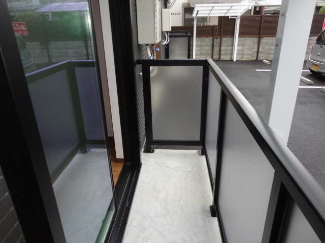 ステイザハウス王寺のバルコニー