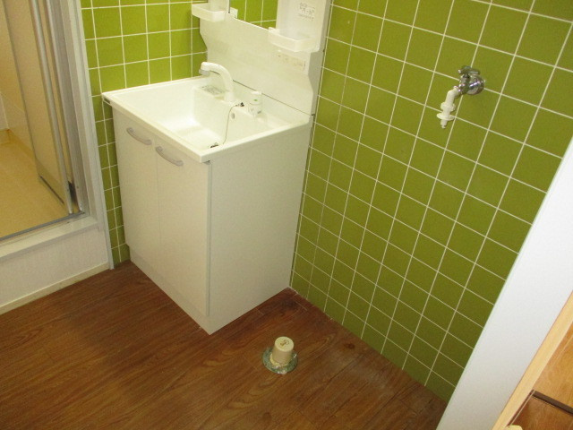 舟戸ハイツの洗面所