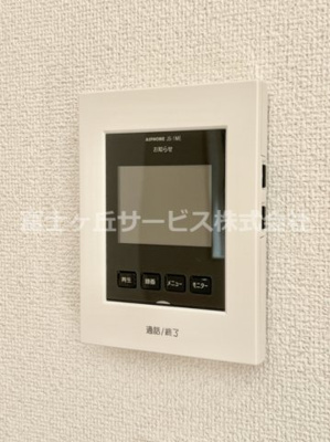 【セキュリティ】 | 沼津市沢田町 新築一戸建て 2号棟 | TVモニター付きインターフォンです