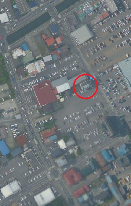 十和田市稲生町　1棟ビルの地図