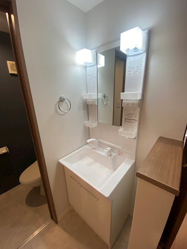 グランエスト柏の葉キャンパスの独立洗面台