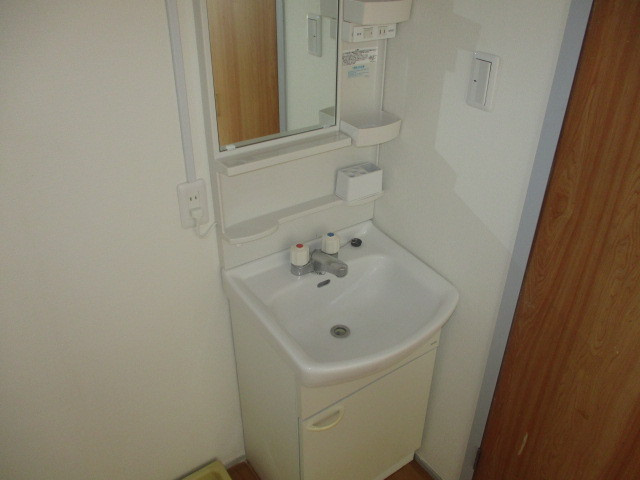 シャトーケンジの洗面所