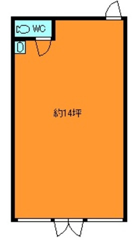 北葛城郡王寺町畠田４丁目の店舗事務所の間取り