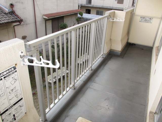 ファミール上田のバルコニー