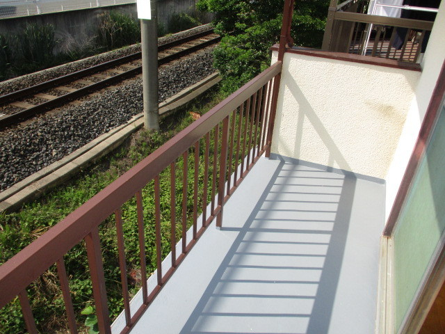 北葛城郡王寺町畠田３丁目の一戸建てのバルコニー