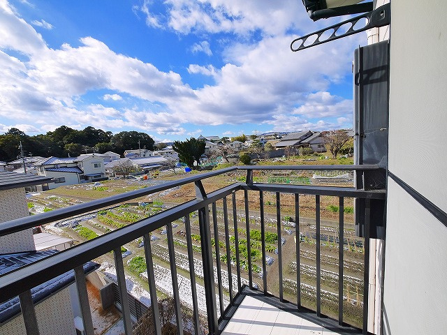 サンモール野神Ⅱのバルコニー