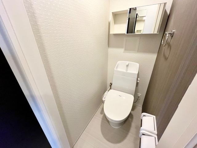 仮称)磯壁新築アパートのトイレ