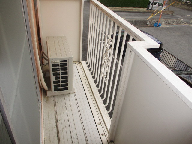 アーバン西大和6号のバルコニー