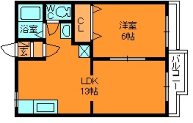 アーバン西大和6号の間取り