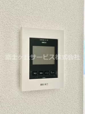 【セキュリティ】 | 沼津市沢田町 新築一戸建て 3号棟 | TVモニター付きインターフォンです