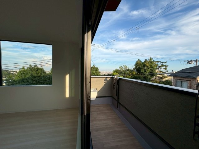 西宮市苦楽園四番町のバルコニー