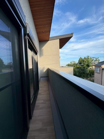 西宮市苦楽園四番町のバルコニー