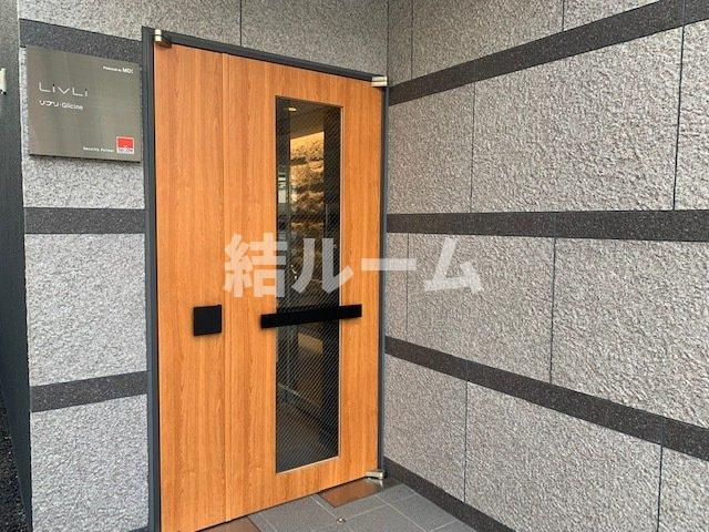 板橋区南常盤台１丁目の賃貸マンションのエントランス