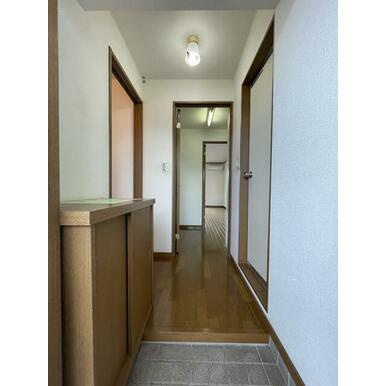 熊本市南区御幸笛田１丁目の賃貸マンションの玄関