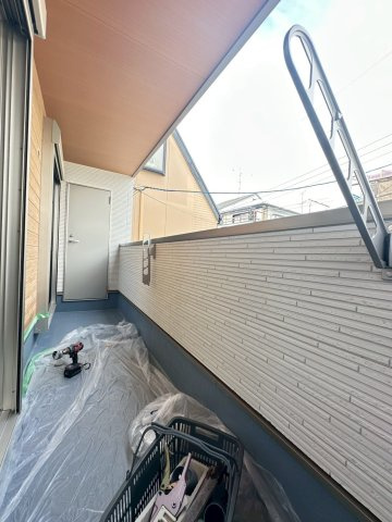 クリエオーレ南正雀のバルコニー